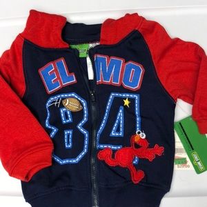 Sesames Street zip up hoodie